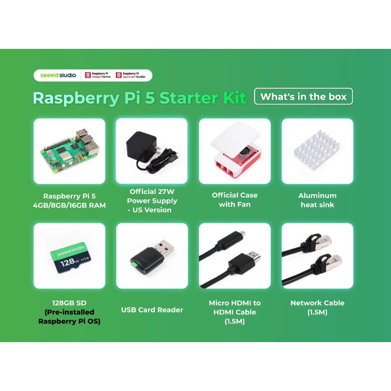 Стартовый комплект 5 - 4 ГБ/8  – обзор и цена Raspberry Pi 5 8Gb Kit