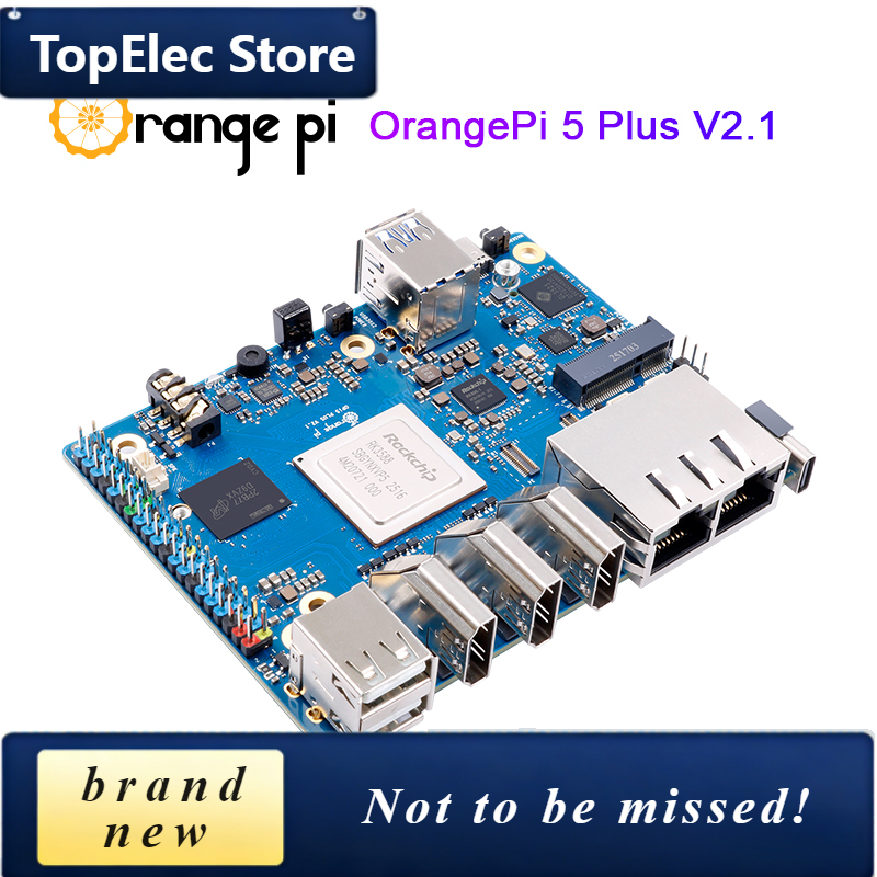 Плата для разработки TopElec O – обзор и цена Orange Pi 5 Plus 16Gb
