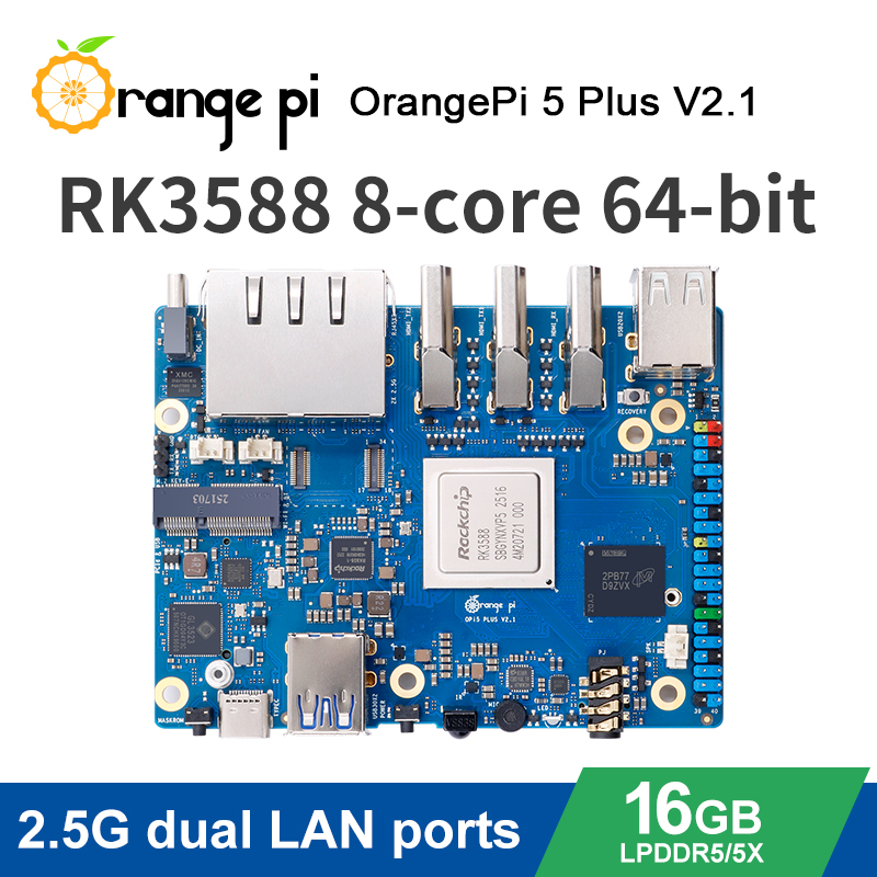 Плата для разработки TopElec O – обзор и цена Orange Pi 5 Plus 16Gb
